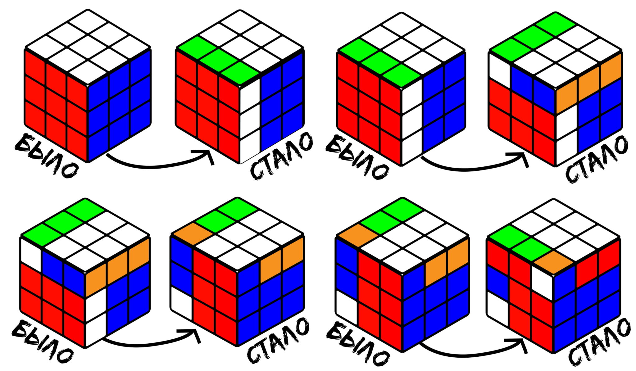 Кубик рубик ПИФ паф 3x3