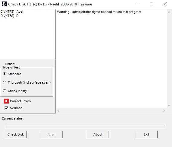 checkdisk cmd command